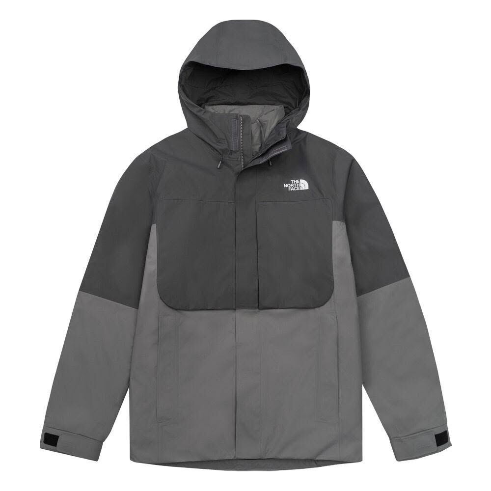 The North Face DRYVENT 北臉 防水鋪棉內裡三合一外套 男版 黑色NF0A8J85JK3 / 深灰色 NF0A8J85INE