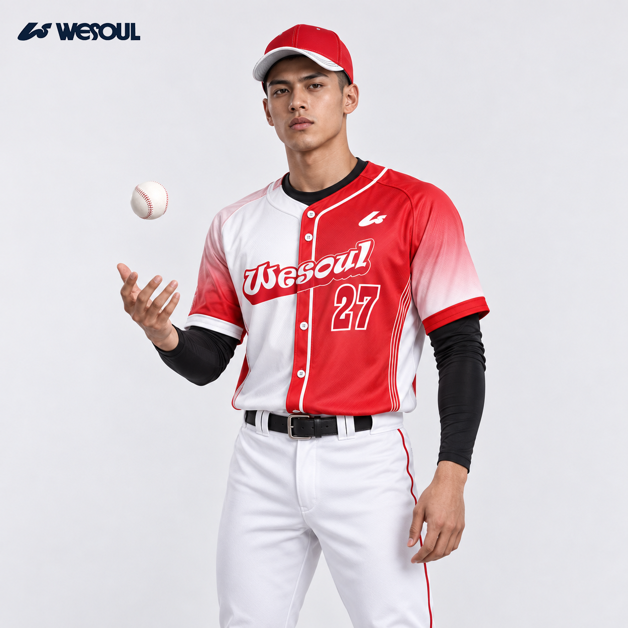 【WESOUL】WS24B003【系列4 Basic】全客製棒壘球服