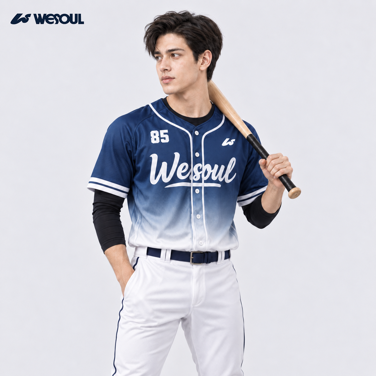 【WESOUL】WS24B002【系列4 Basic】全客製棒壘球服