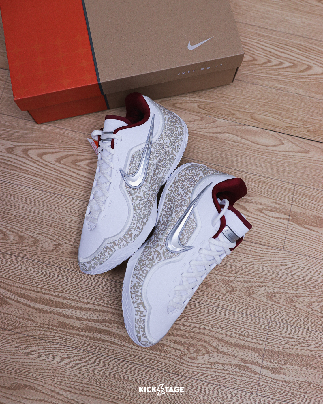 [代購商品售出無退換] 男鞋 NIKE LEBRON LBJ 23 “LASER” 白紅 聖誕節 詹姆斯 緩震 實戰 運動 籃球鞋【IM5124-100】LBJ23 LBJ
