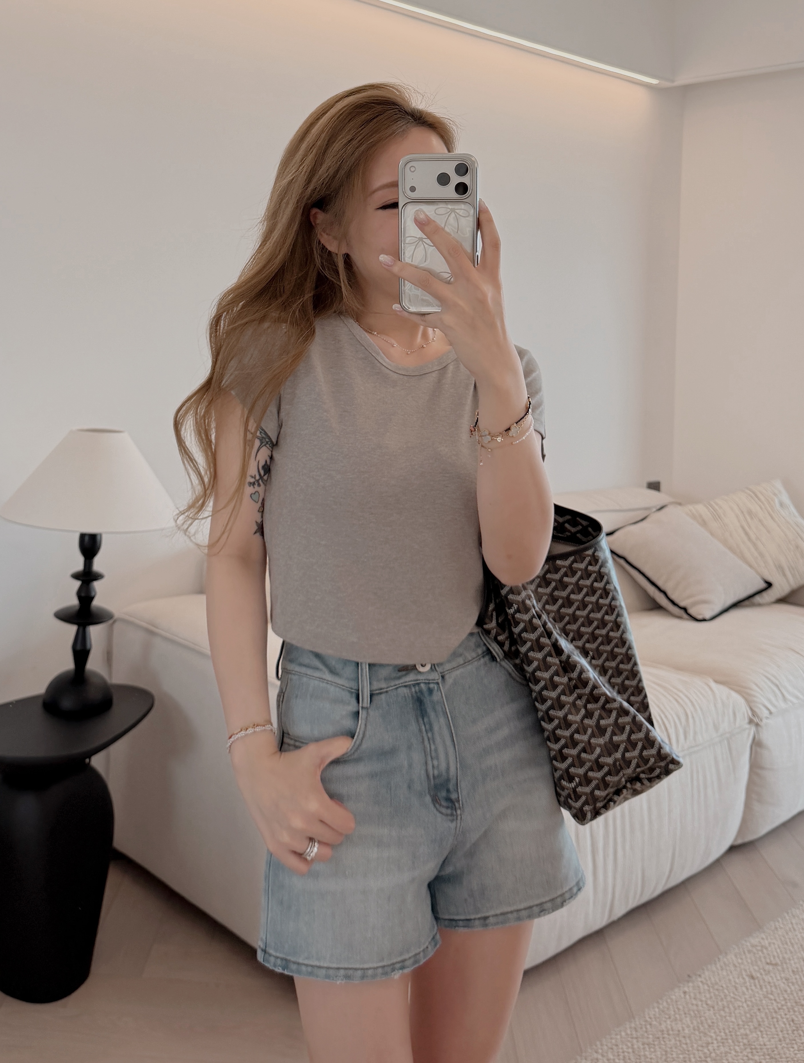 現貨 7454 [新色]超大彈性棉質Crop Top