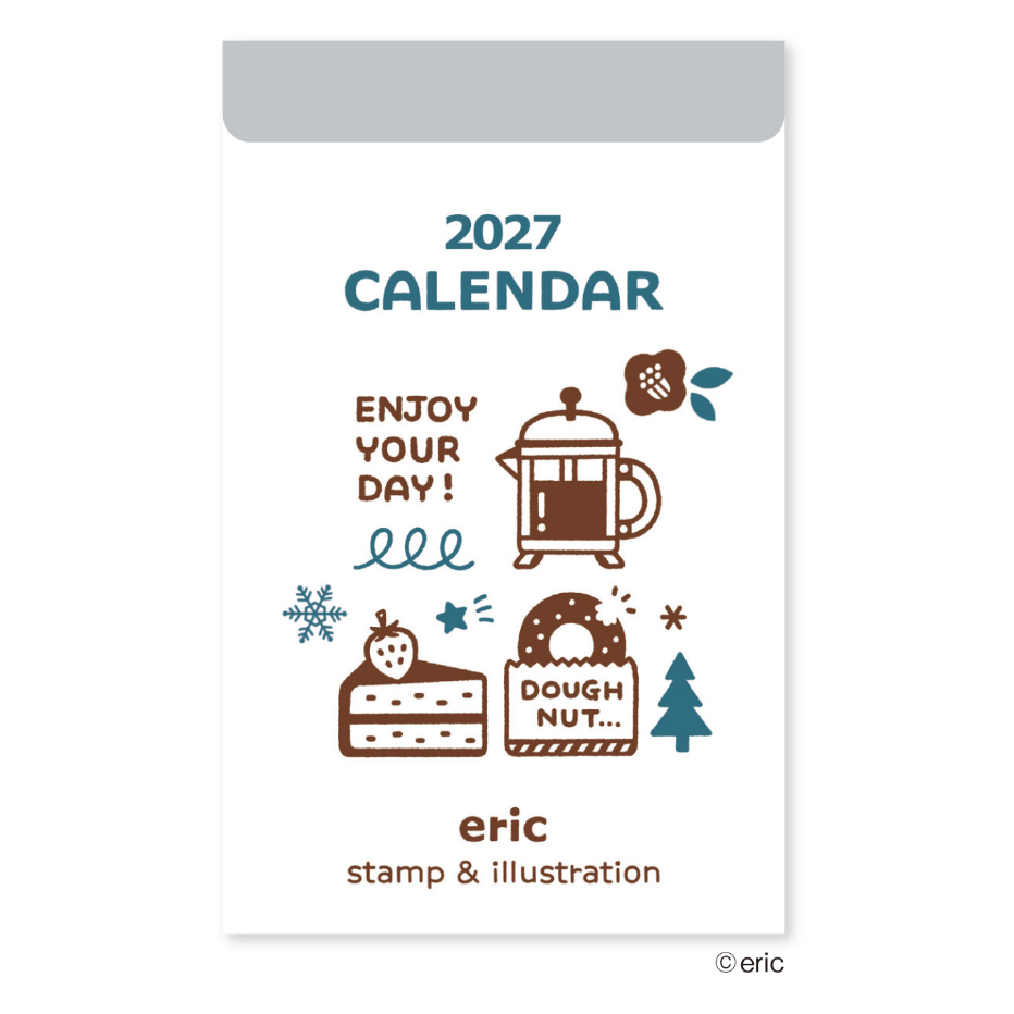 曆生活 | 2027 ERIC 桌上型 迷你日曆
