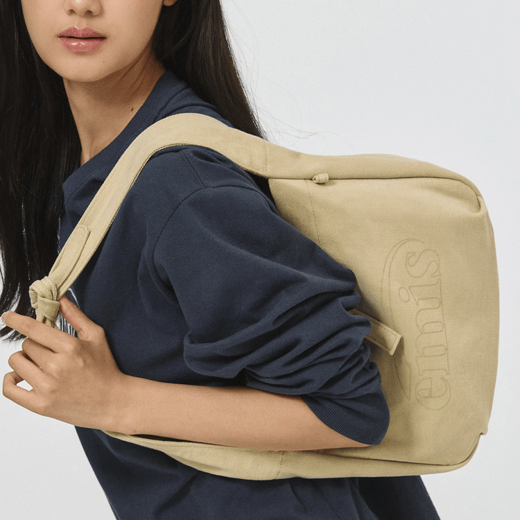 EMIS｜VINTAGE COTTON TOTE BAG [2 colors]