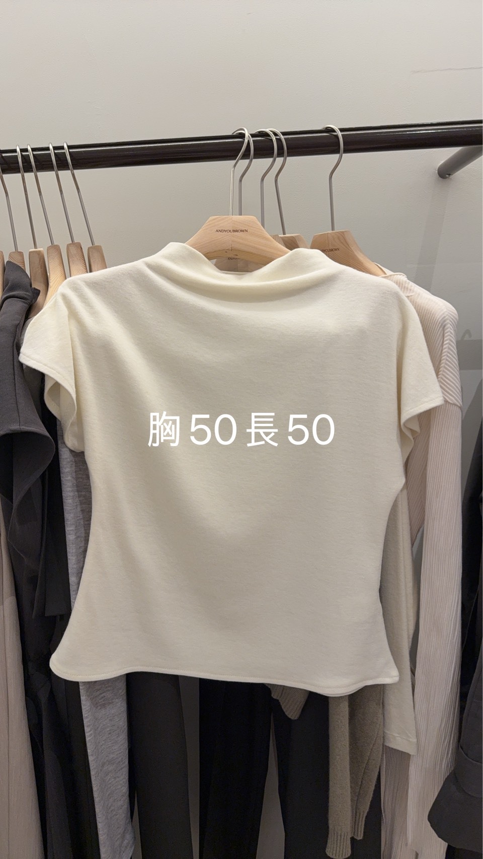 AY7142 小立領飛飛袖針織上衣