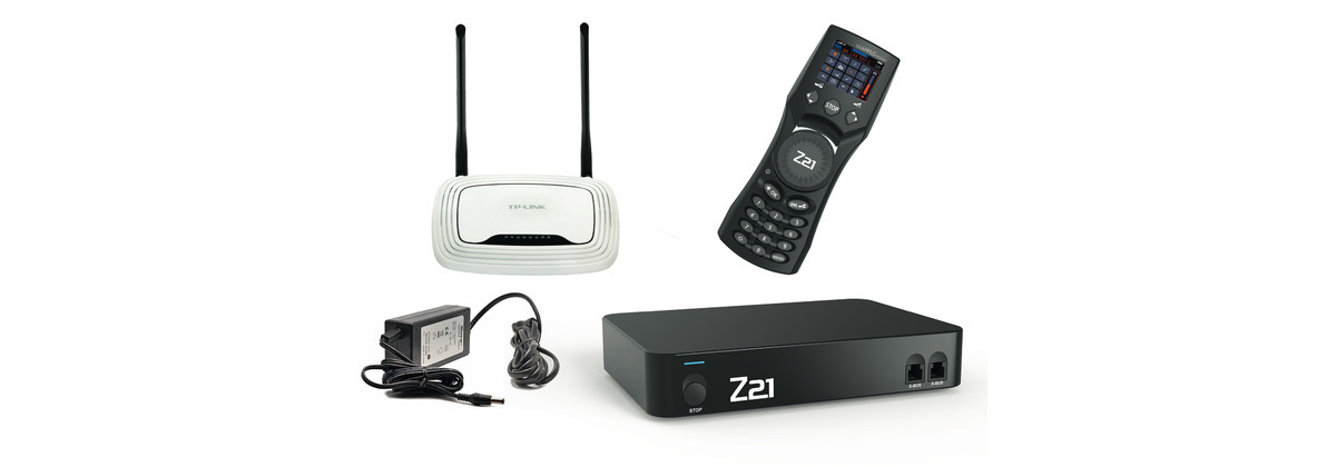 Roco 1000020 Gauge Neutral Z21 Professional Digital Set with Z21 WLANMAUS newGen.