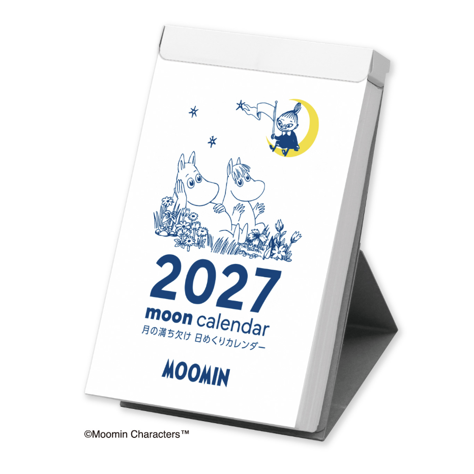 曆生活 | 2027 Moomin 月相日曆