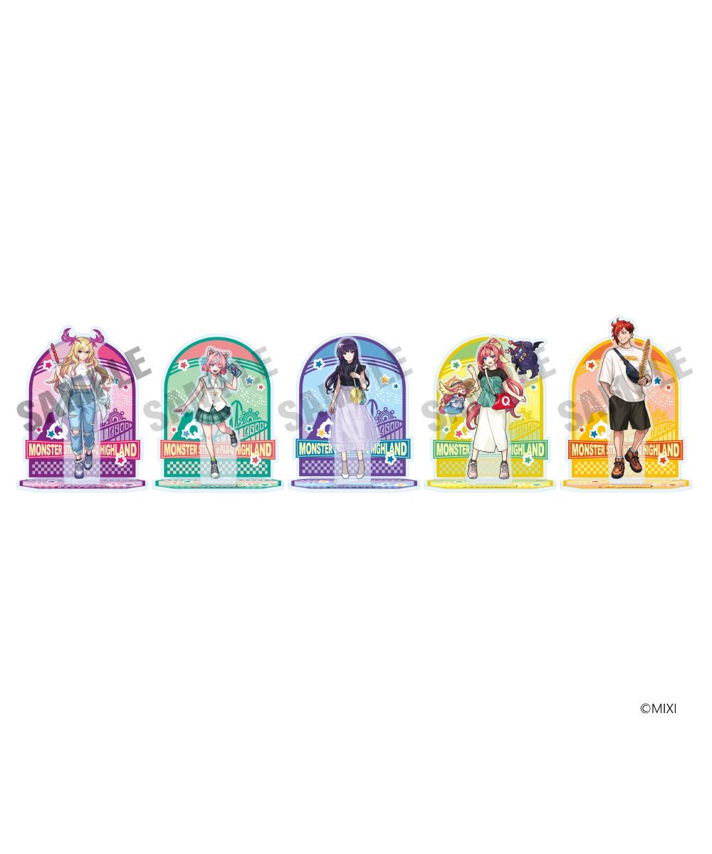 預購-怪物彈珠 壓克力立牌 富士急樂園ver.  系列【日本進口精品】