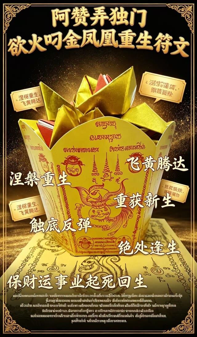 9月18日｜阿贊弄【撈金桶】撈金添運・招財聚財