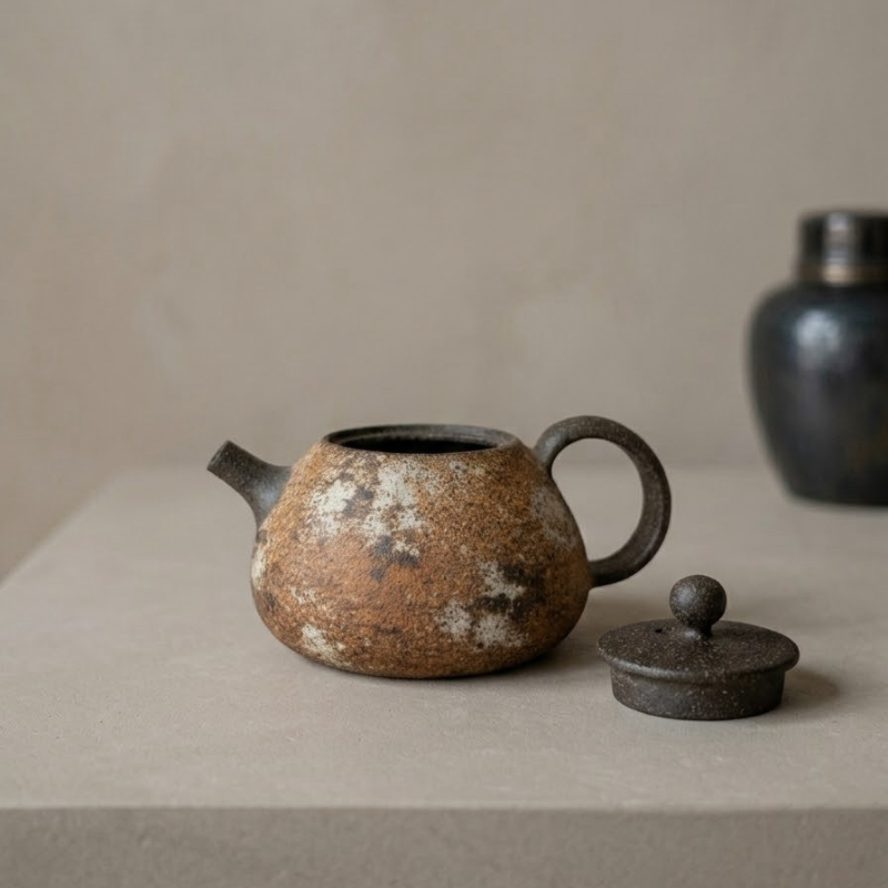 黑砂岩礦茶壺