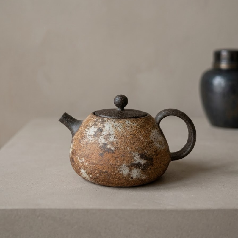 黑砂岩礦茶壺