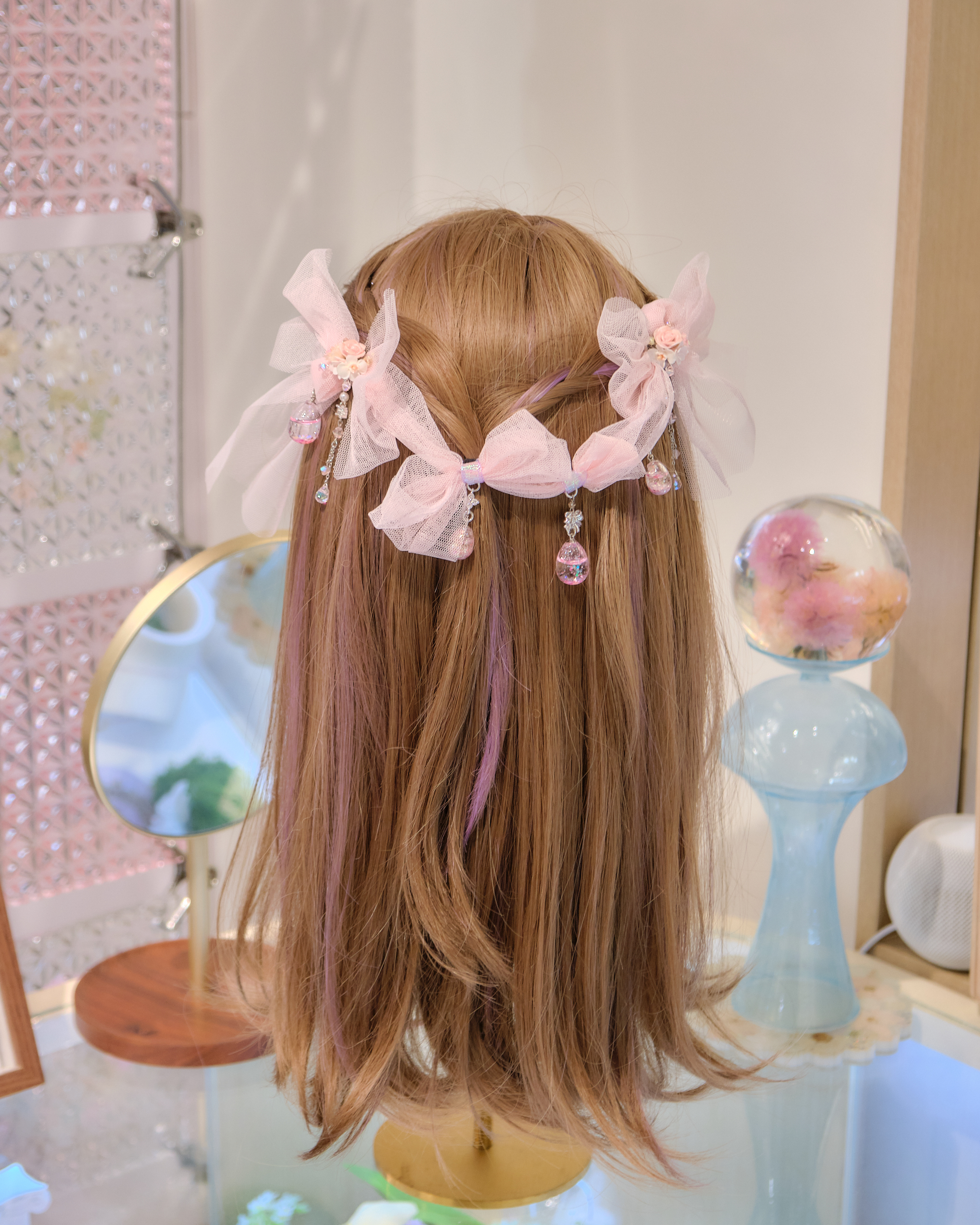 13973 Tri-Bow Duckbill Hair Clip