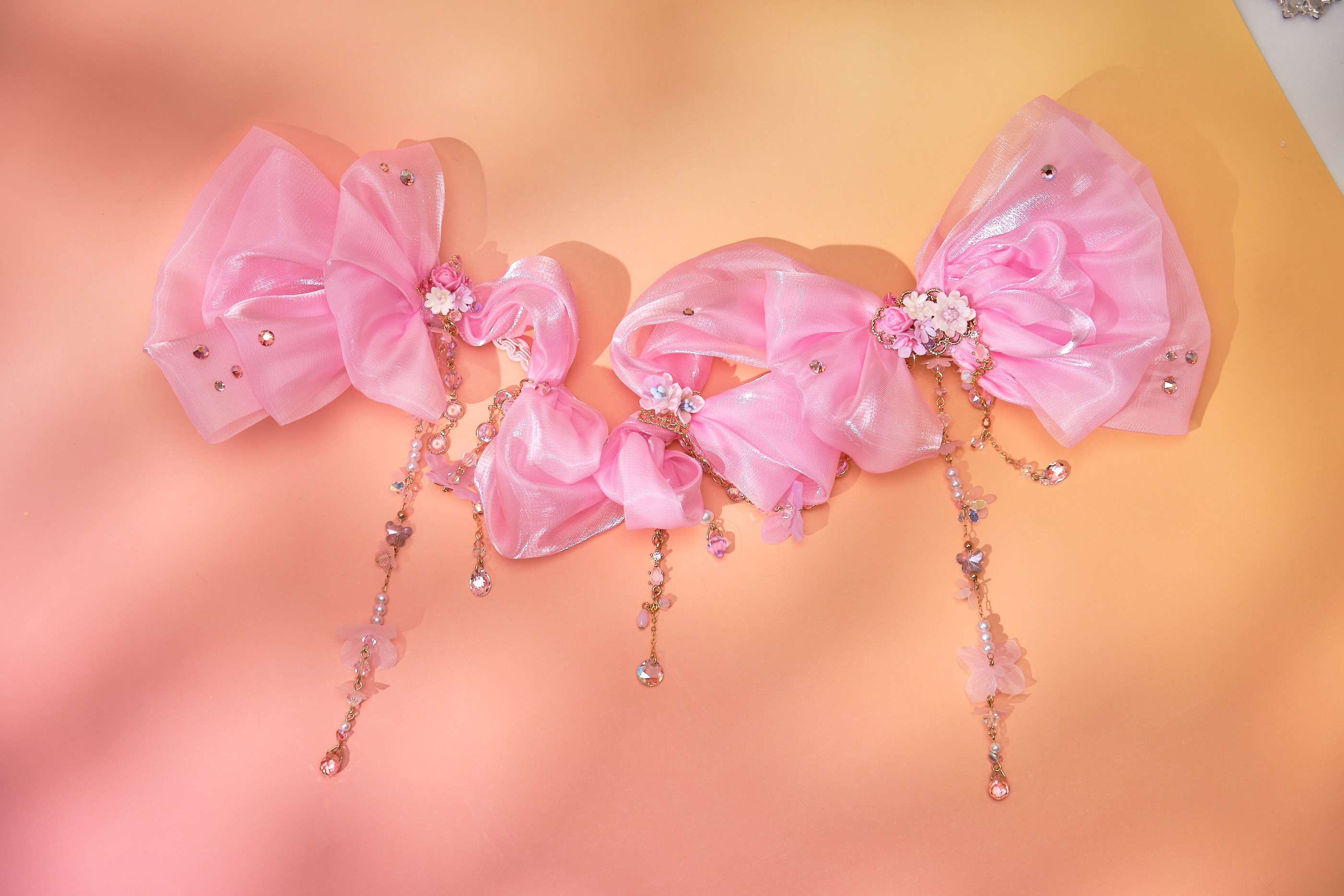 13972 Tri-Bow Duckbill Hair Clip