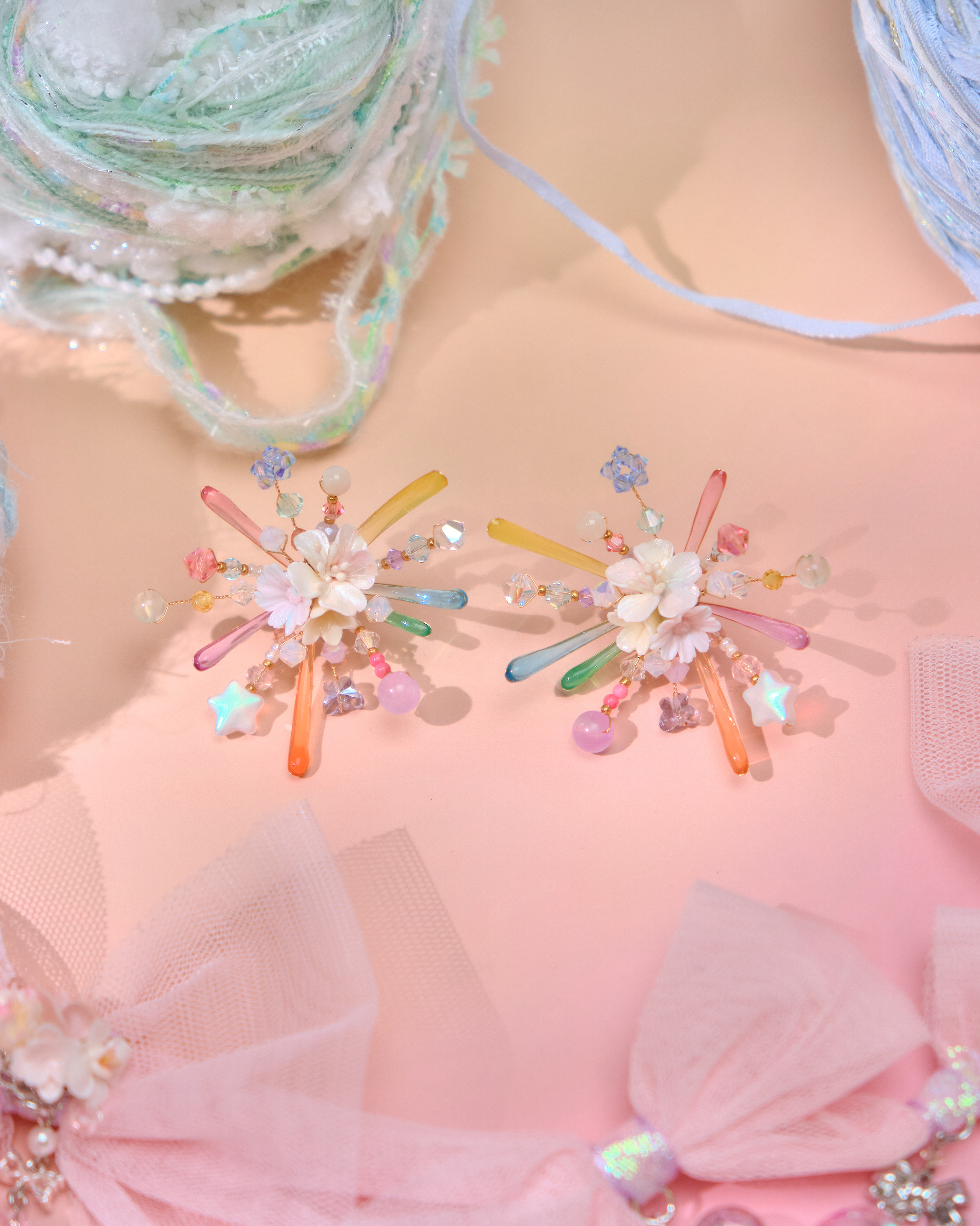 13942 Blooming Firework Studs