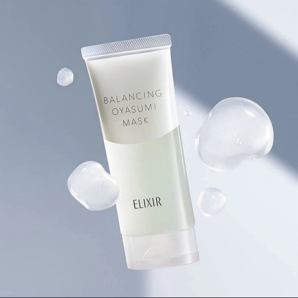 日本 SHISEIDO 資生堂 ELIXIR 水油平衡緊緻毛孔晚安面膜90g