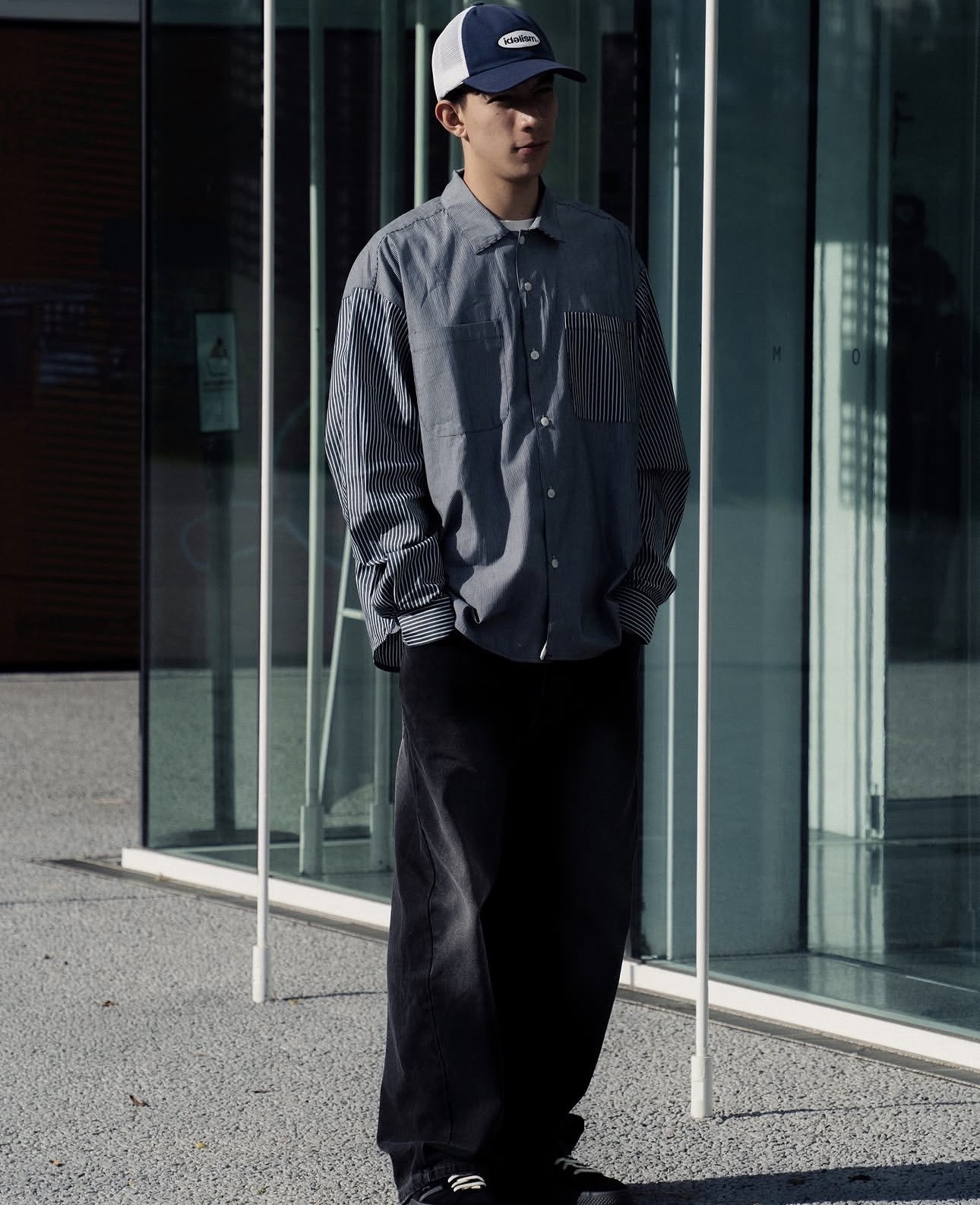 Idealism Patchwork Shirt