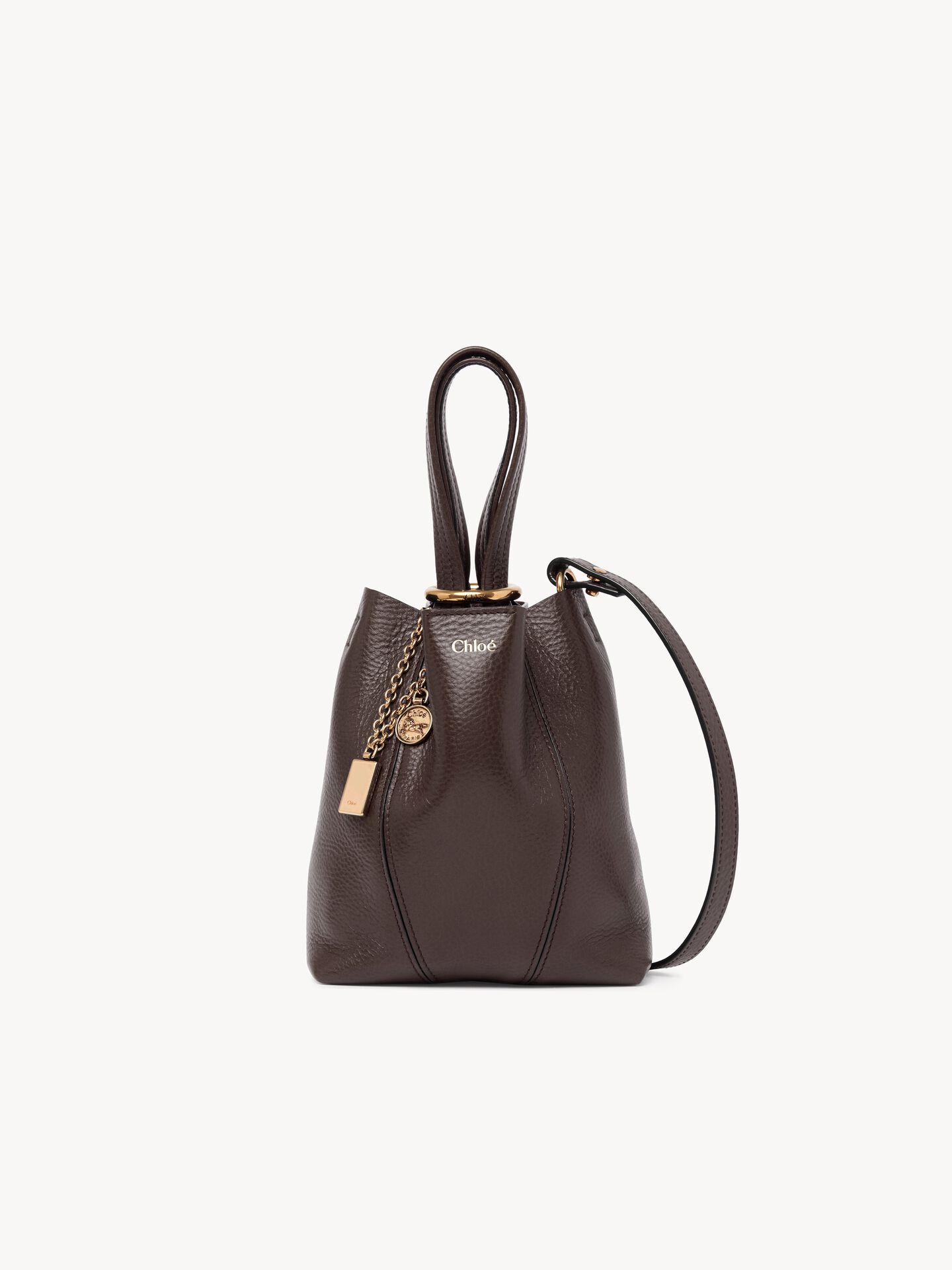 1CP0905-124 [CHLOE] Small Chloé Spin 小型托特袋 深啡色 #CH25SS812N8424X (EU)