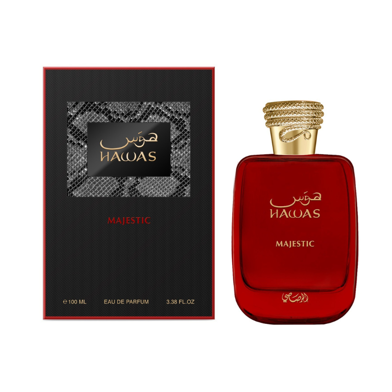 Rasasi Hawas Majestic 中性濃香水 100ml (2026新款) (Barcode: 614514331118)