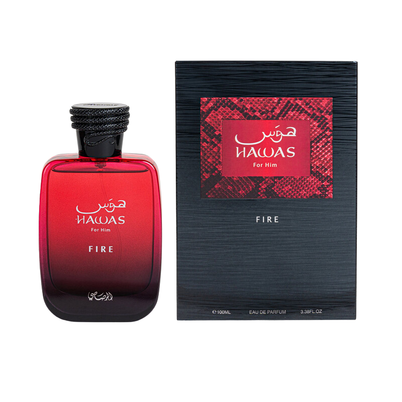 Rasasi Hawas Fire 男士濃香水 100ml (2025新款) (Barcode: 614514178065)