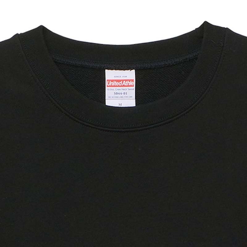 United Athle UA 10 OZ 純棉大學T恤 長袖 黑色 3504401-002 [台灣現貨]