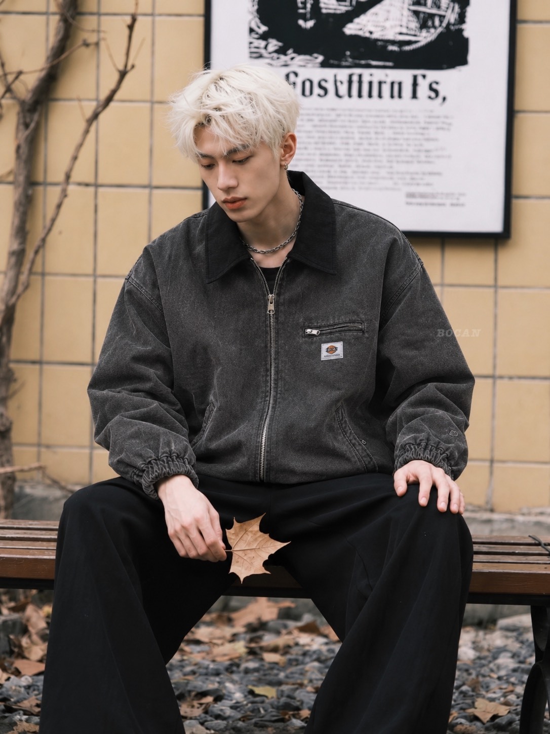 DICKIES 美式復古工裝 巴恩風 翻領 外套 男女同款