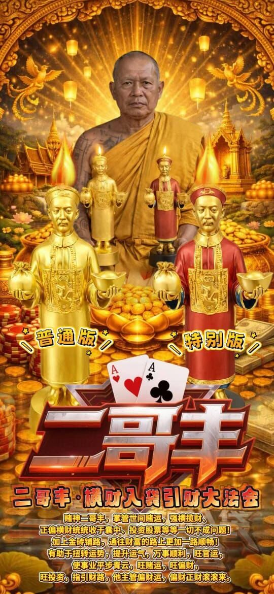 【二哥豐・橫財入袋引財大法會】9/18