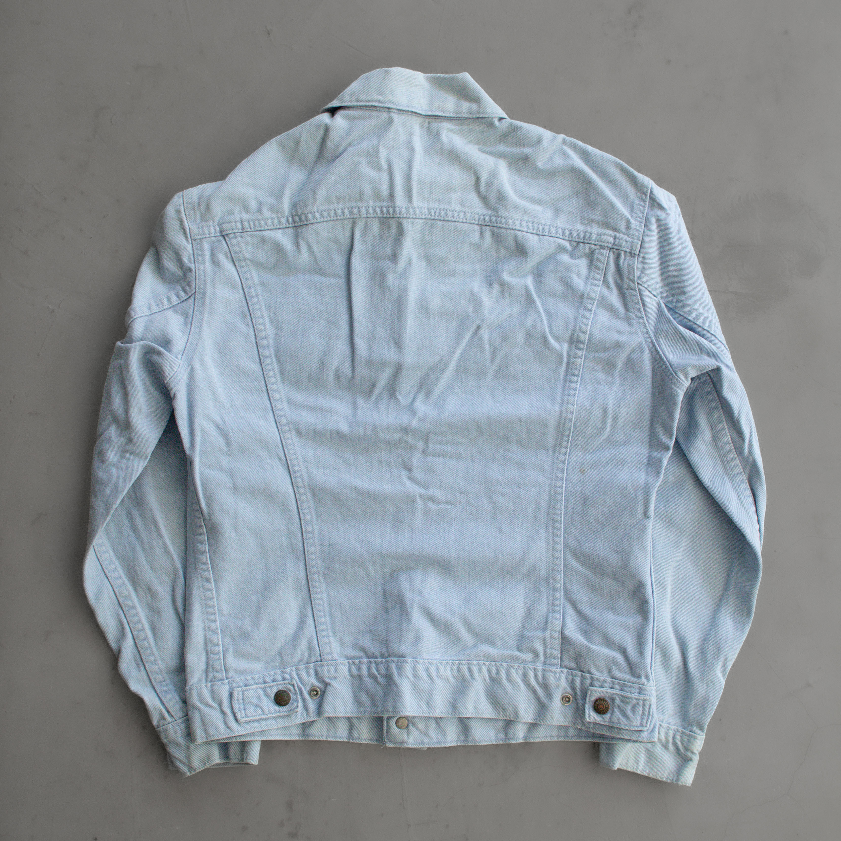 70S LEVIS BIG E TRUCKER JACKET 美國製 淺藍 長袖 外套 夾克 38
