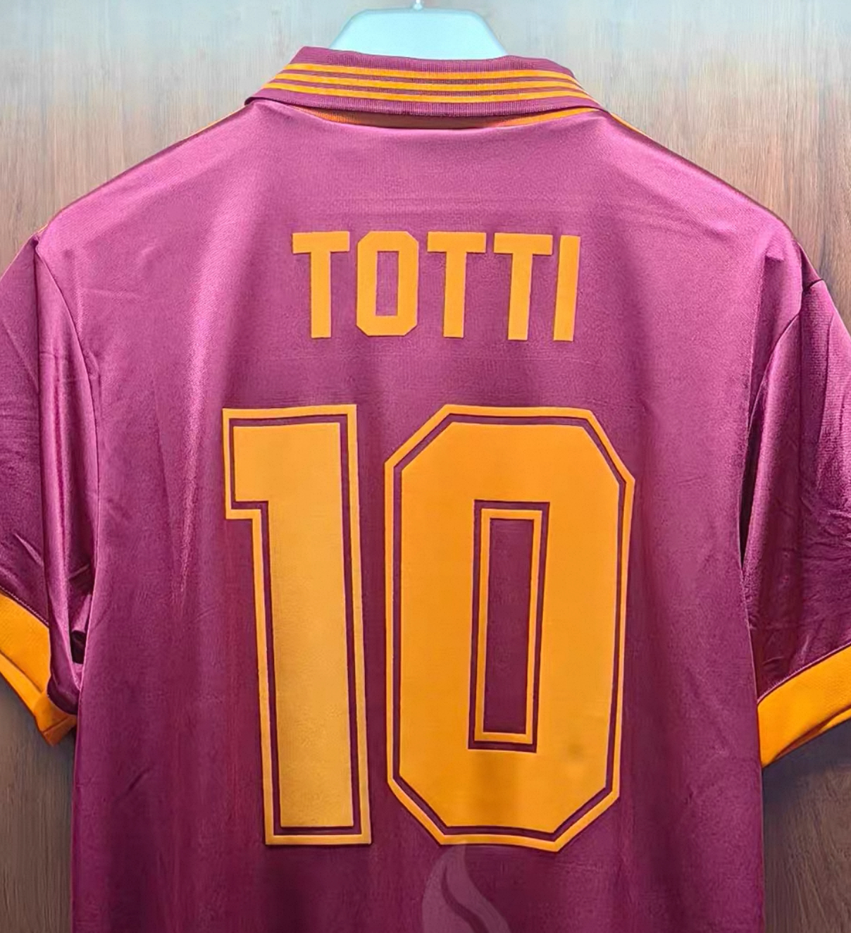 1993 Roma Retro Home Shirt with Nameset