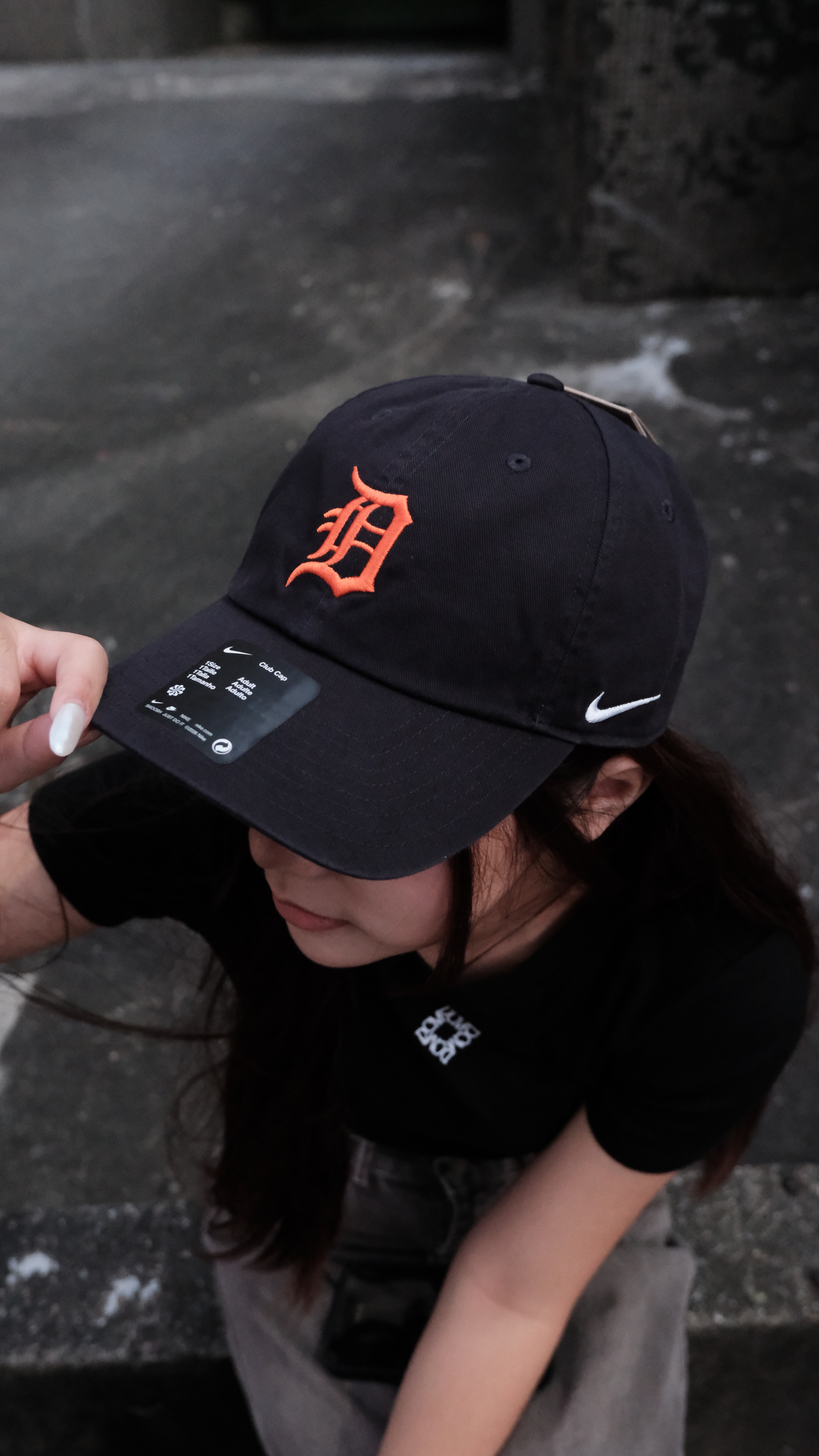 MLB NIKE Unstructured Cap D 底特律老虎隊 軟頂 拉環