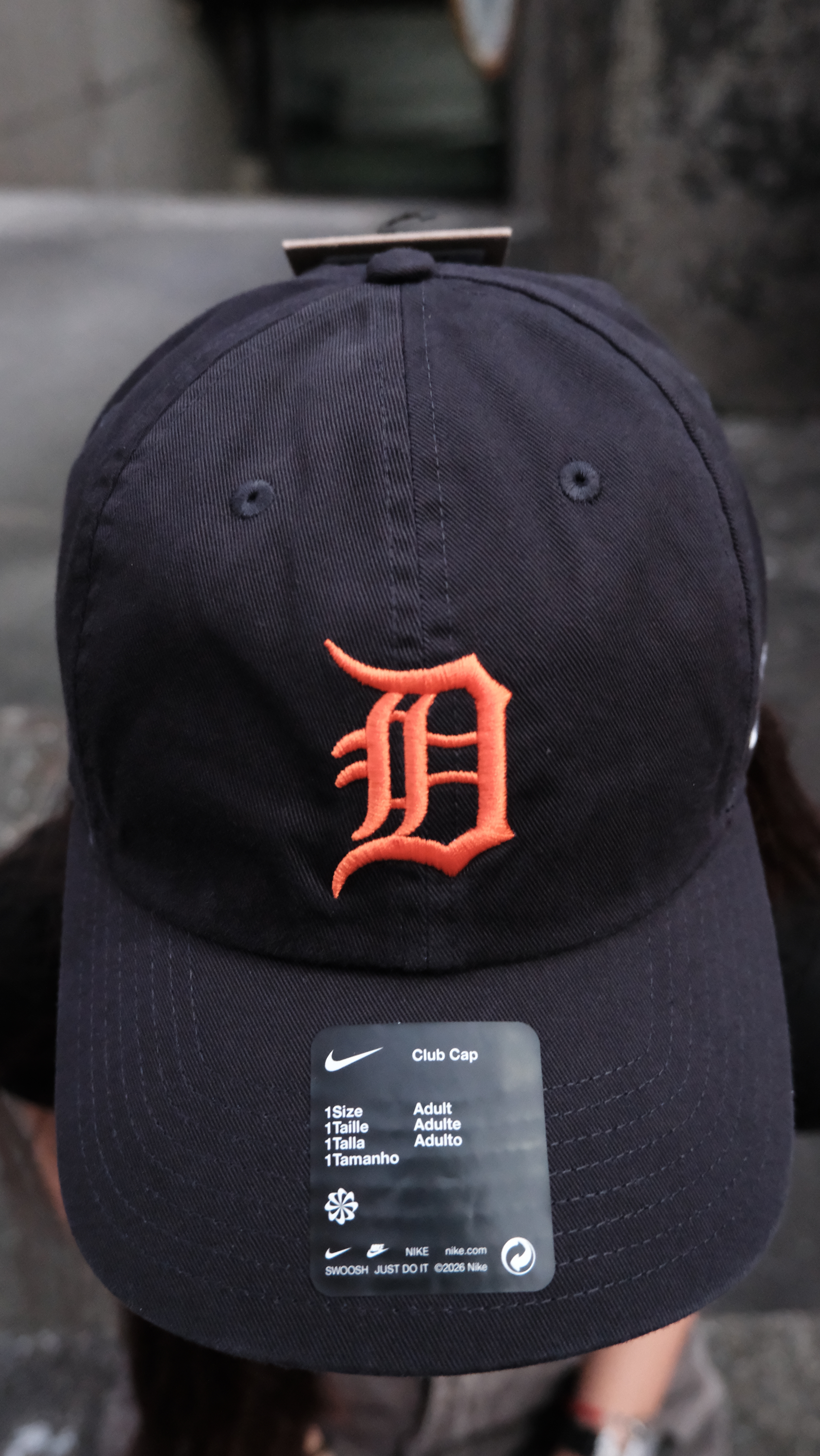 MLB NIKE Unstructured Cap D 底特律老虎隊 軟頂 拉環