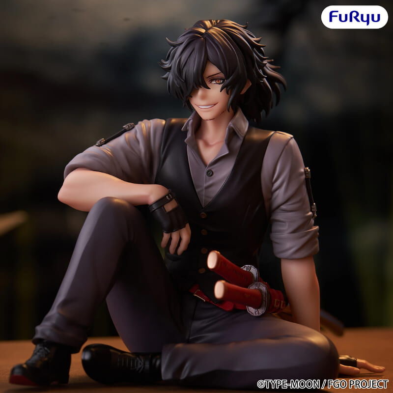 預購27/02 FuRyu 代理版 景品 Fate FGO Assassin 泡麵蓋 岡田以蔵 西裝Ver.