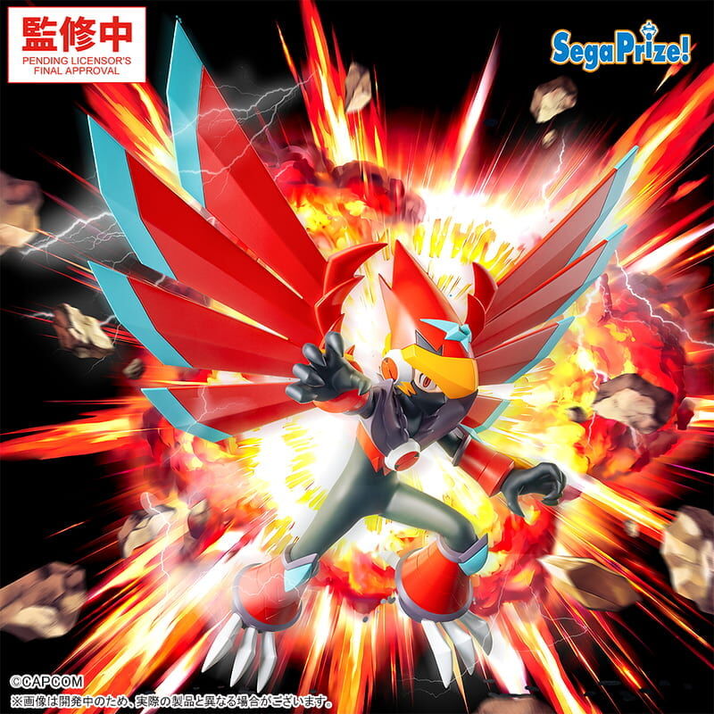 預購27/02 SEGA 代理版 景品 洛克人EXE Luminasta 洛克人 法爾札獸化型態