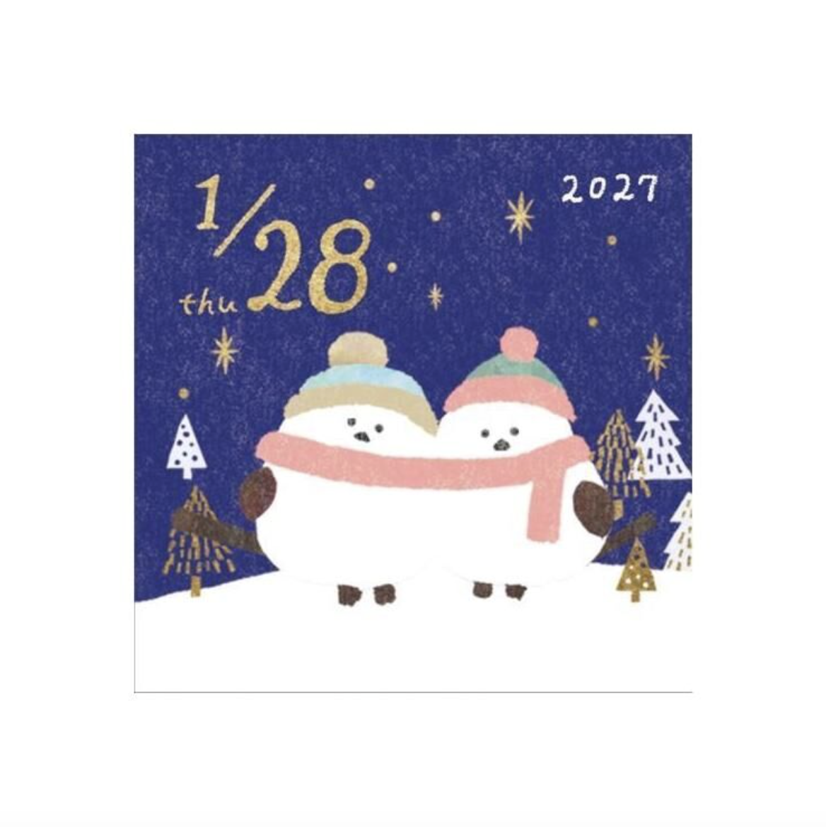 古川紙工｜2027 365迷你日曆 furukawa款