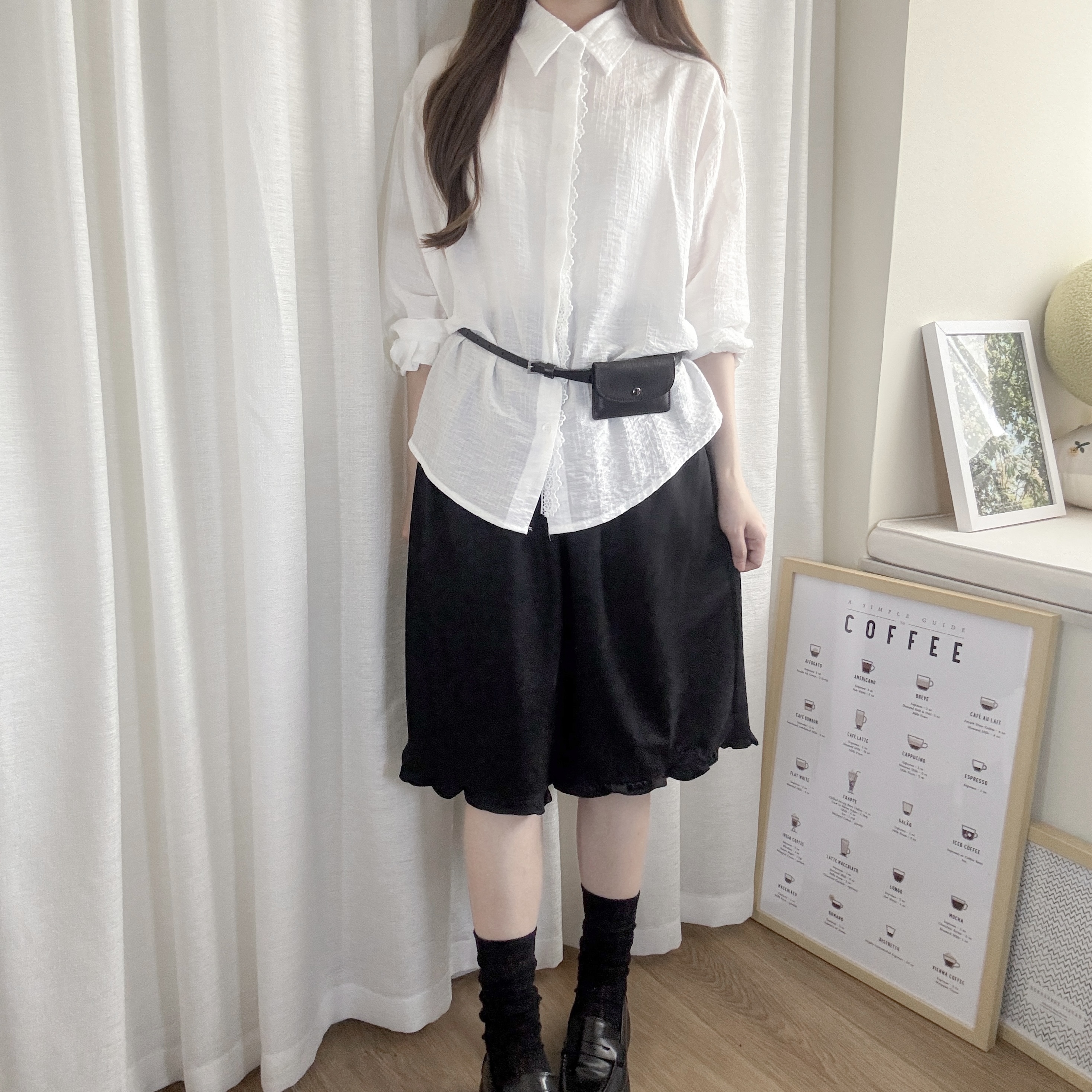 《自家設計款》Meringue shirt-白