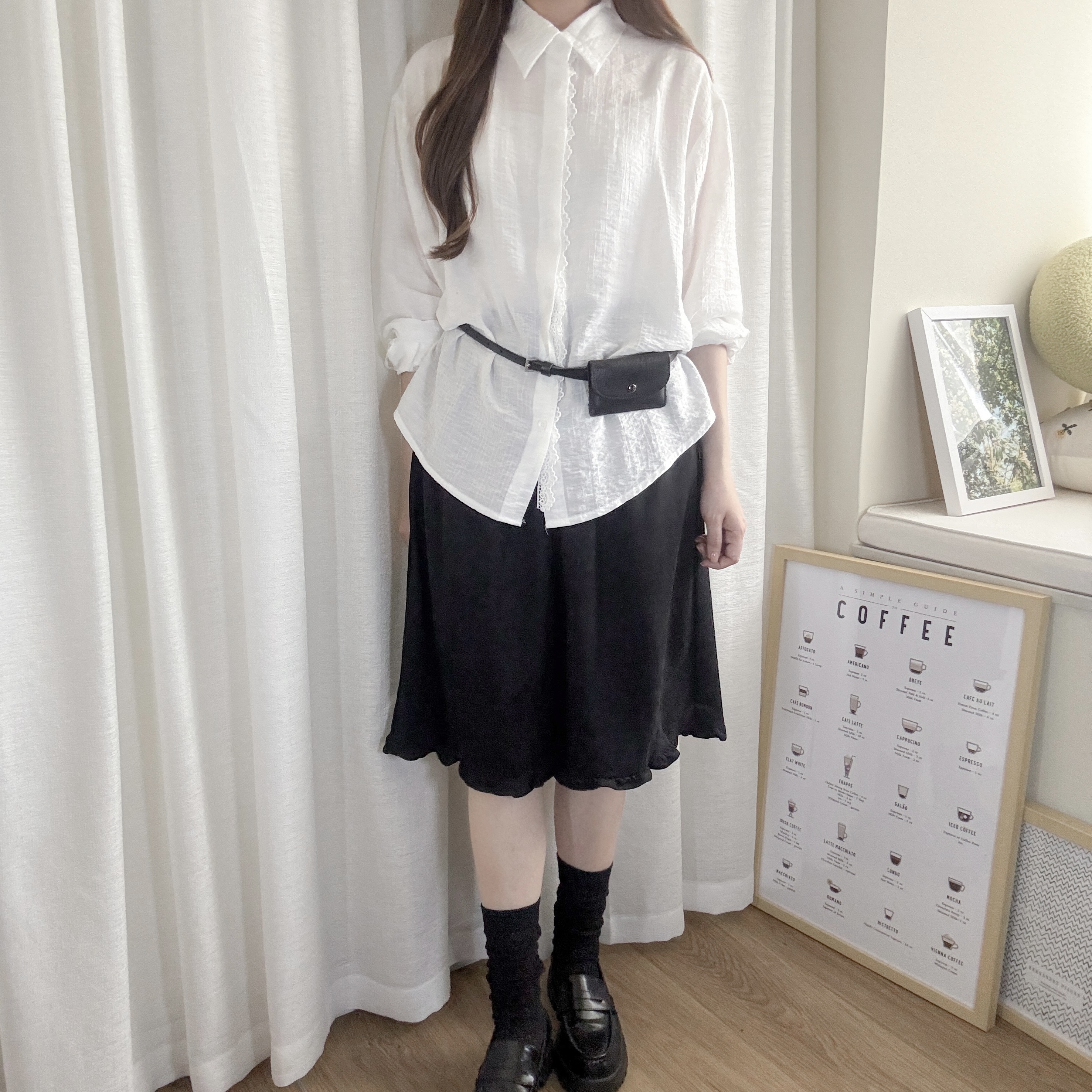 《自家設計款》Meringue shirt-白