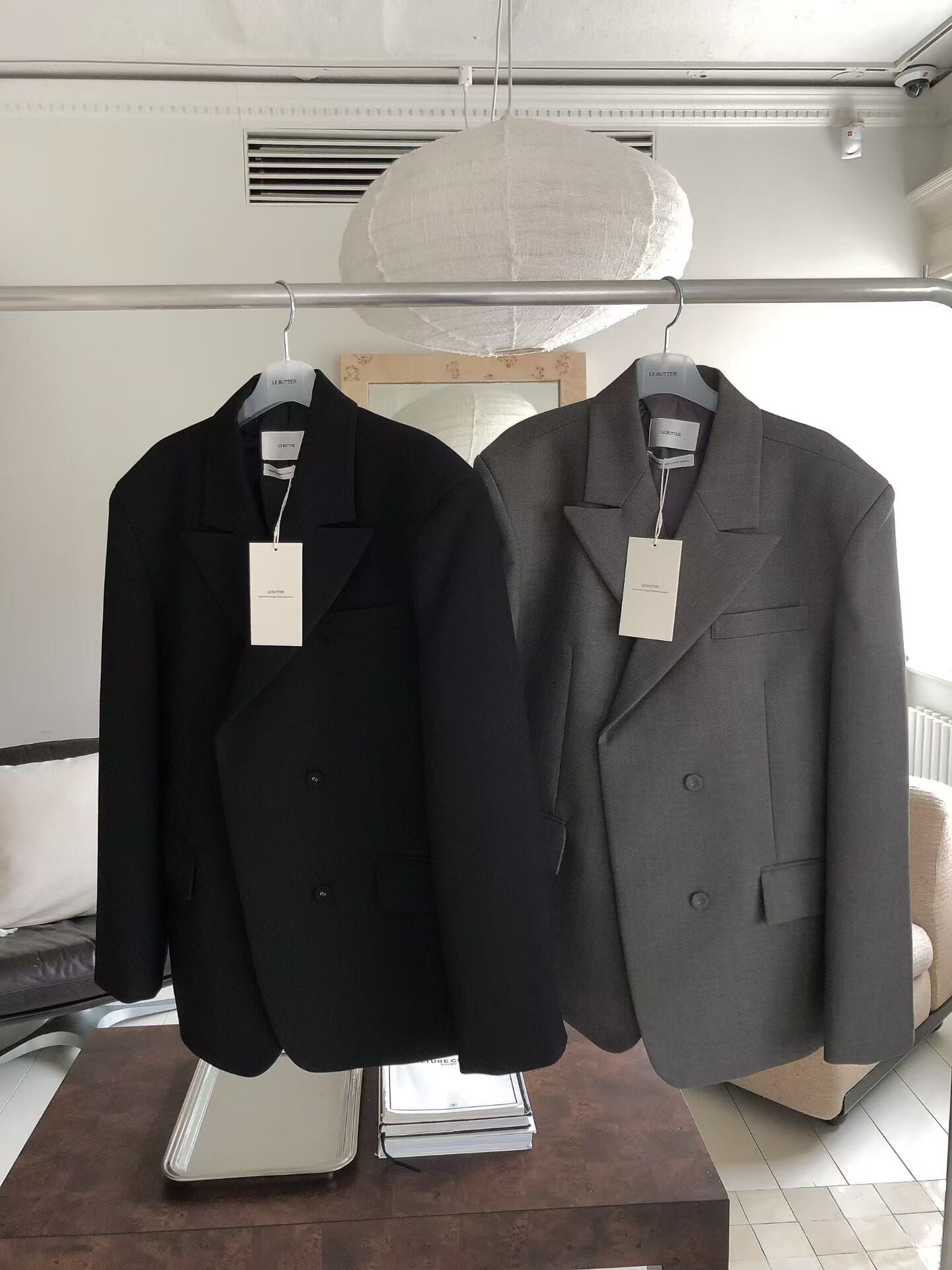 LB7102 氣場基礎排扣西裝外套