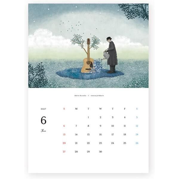 表現社｜ 2027 日下明 插畫掛曆