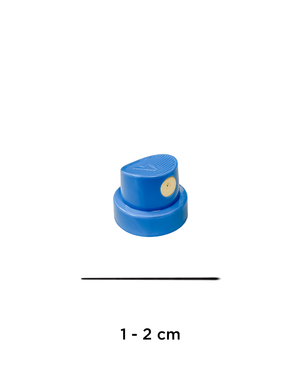 Flame Fine Cap (blau/beige) 火焰細噴頭（藍/奶黃）