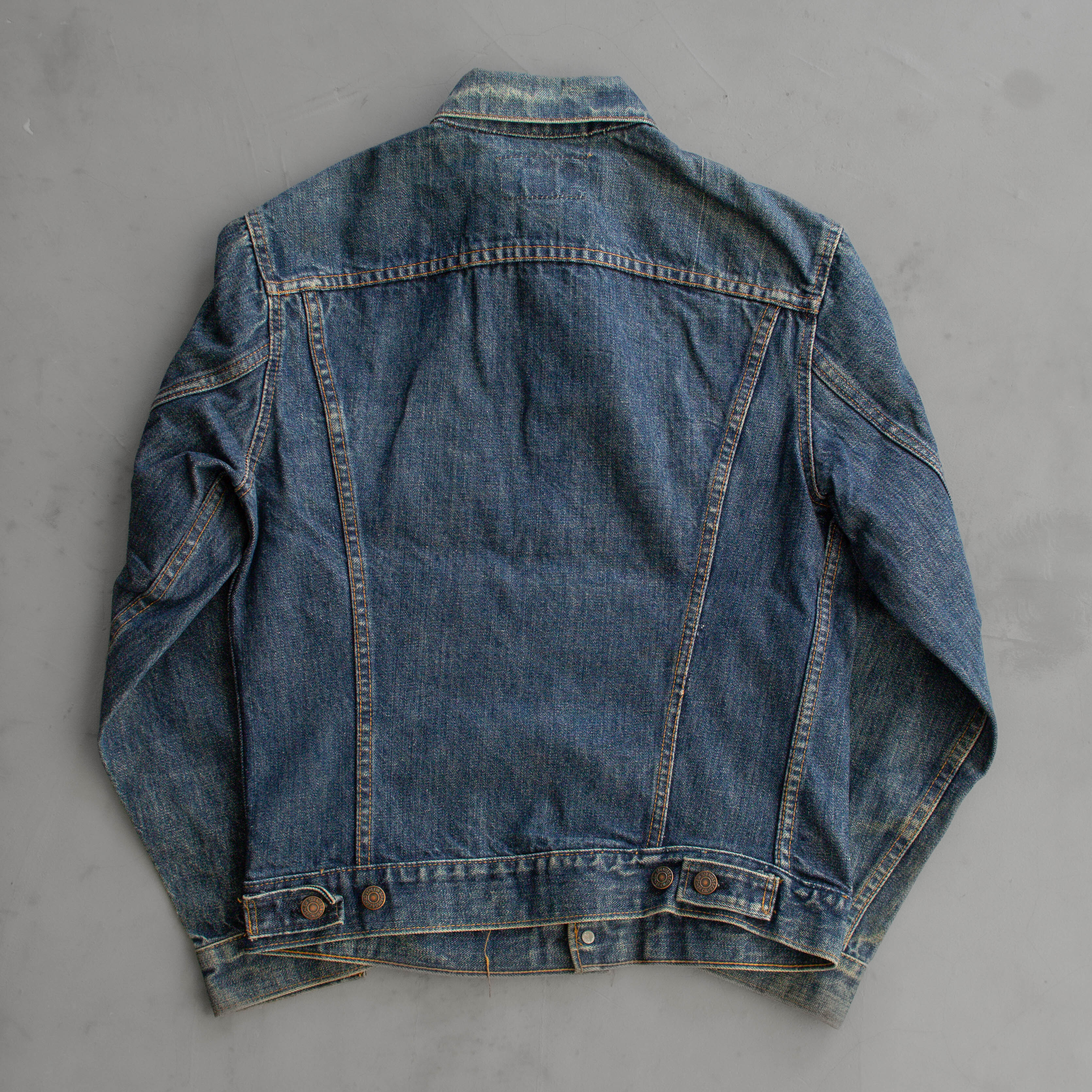 70-80S LEVIS DENIM JACKET 美國製 藍色 丹寧 牛仔 長袖 外套 夾克 36