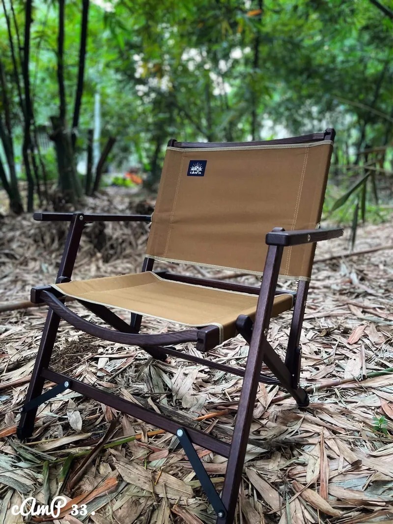 cAmP33 純手工實木可收納椅/椅布