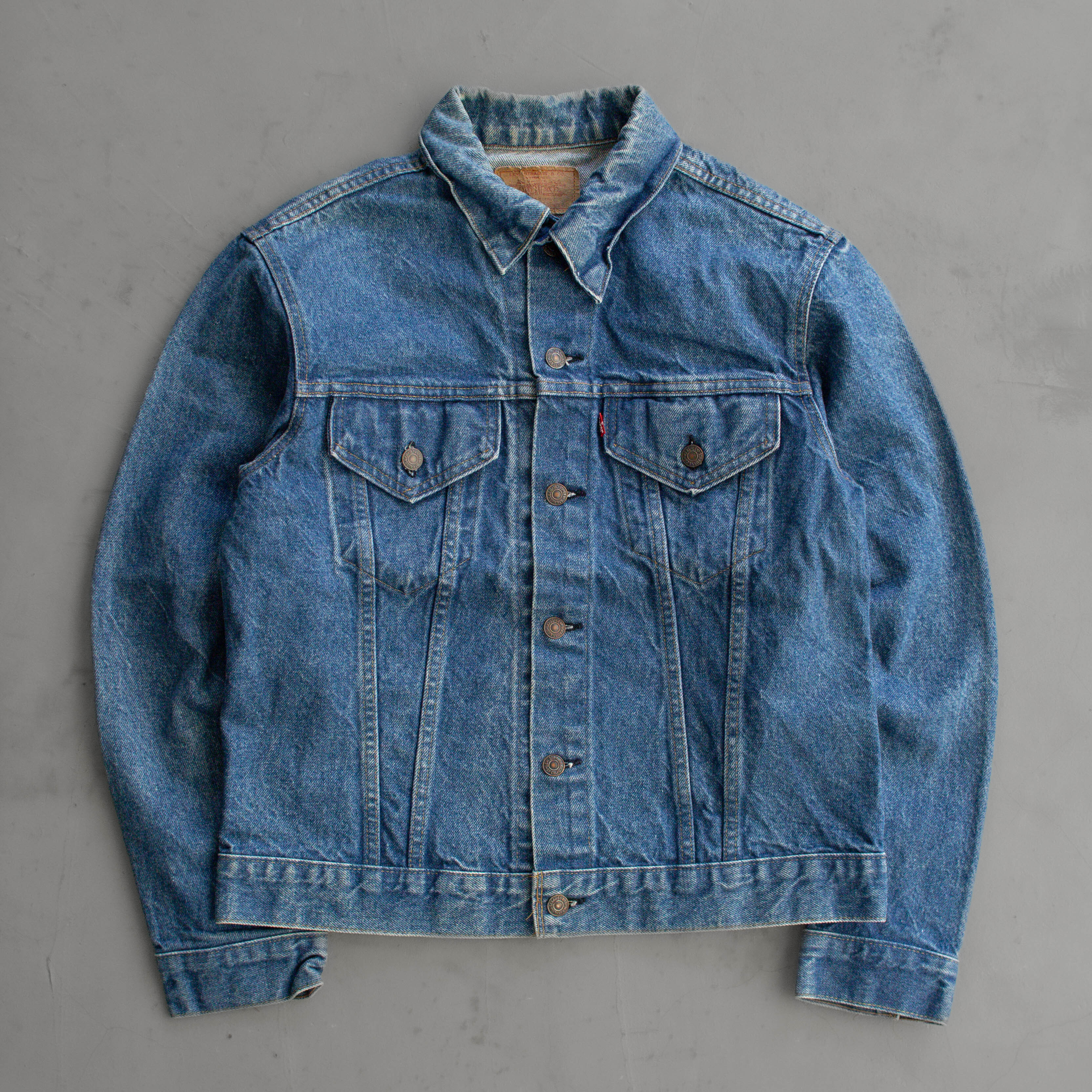 70-80S LEVIS DENIM JACKET 美國製 藍色 丹寧 牛仔 長袖 外套 夾克 40