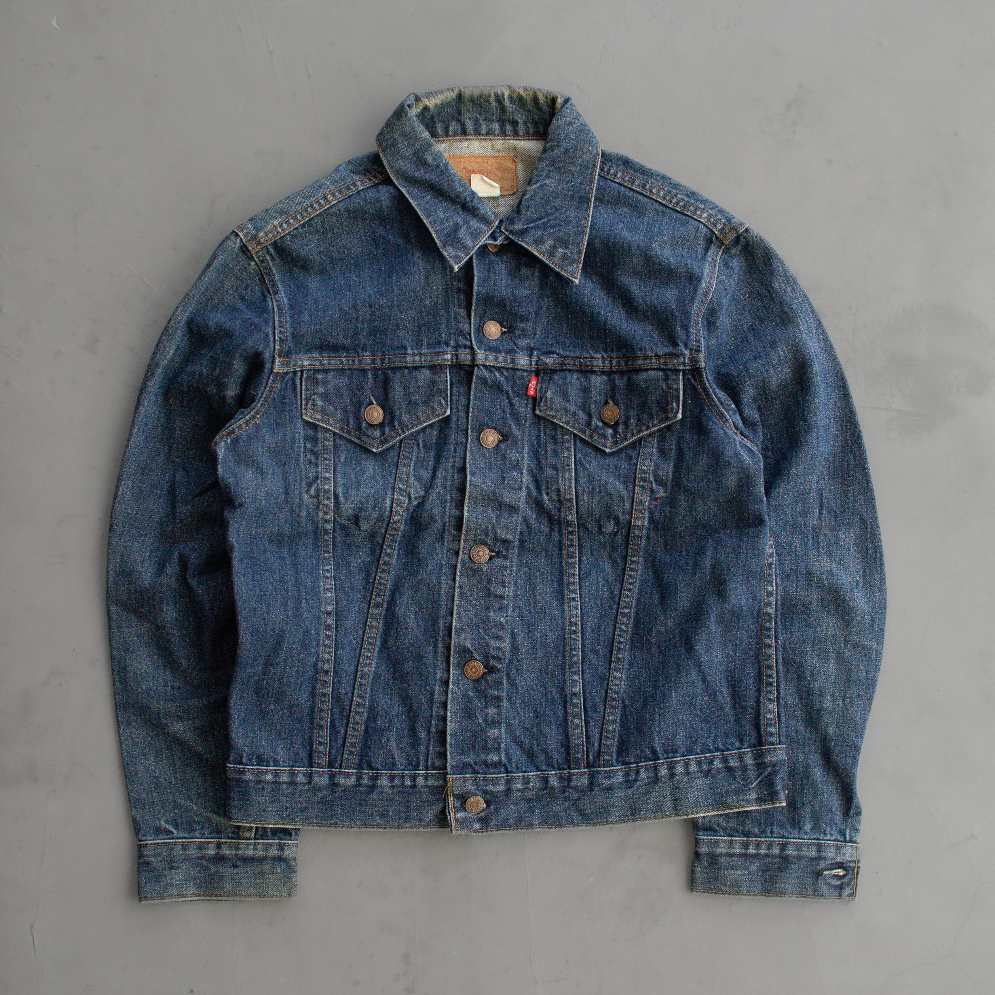 70-80S LEVIS DENIM JACKET 美國製 藍色 丹寧 牛仔 長袖 外套 夾克 40