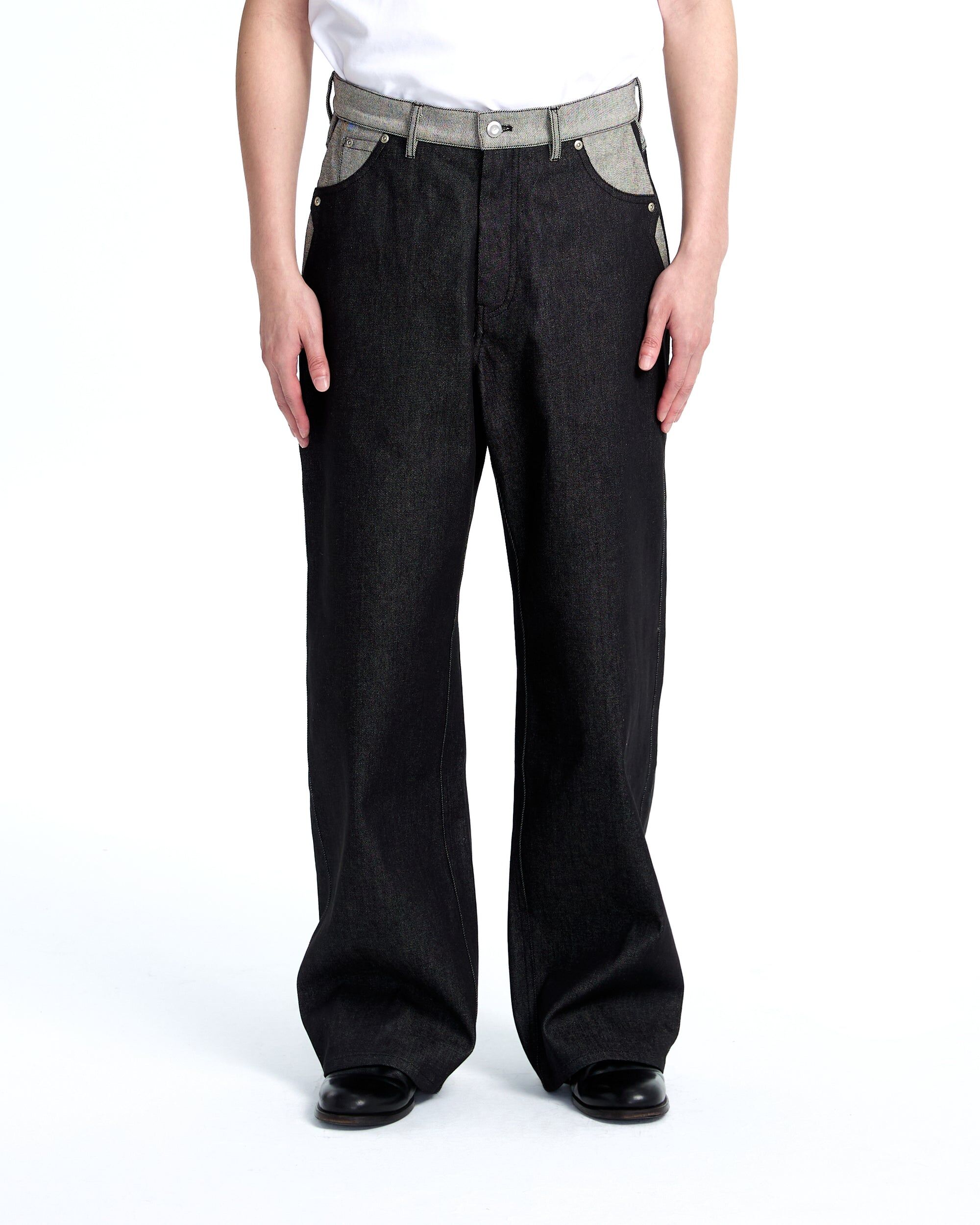 PLATEAU STUDIO｜Curvy raw denim (Raw denim)
