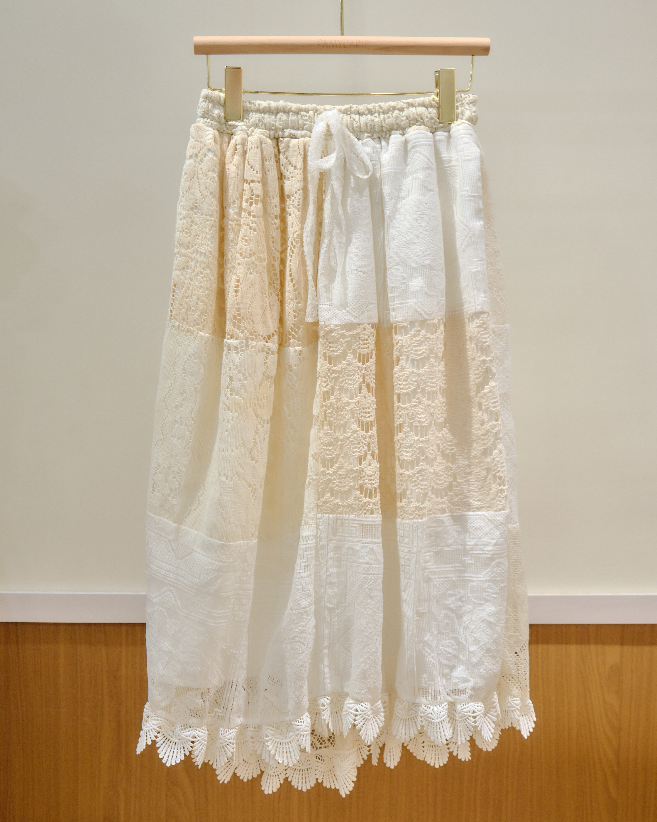 14018 Thai Embroidered Midi Skirt