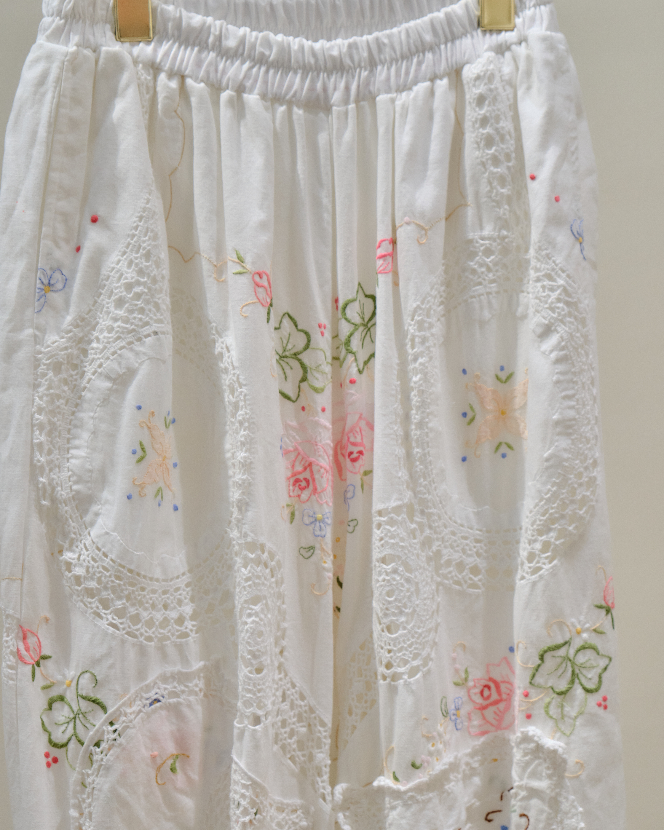 14008 Thai Embroidered Garden Trousers