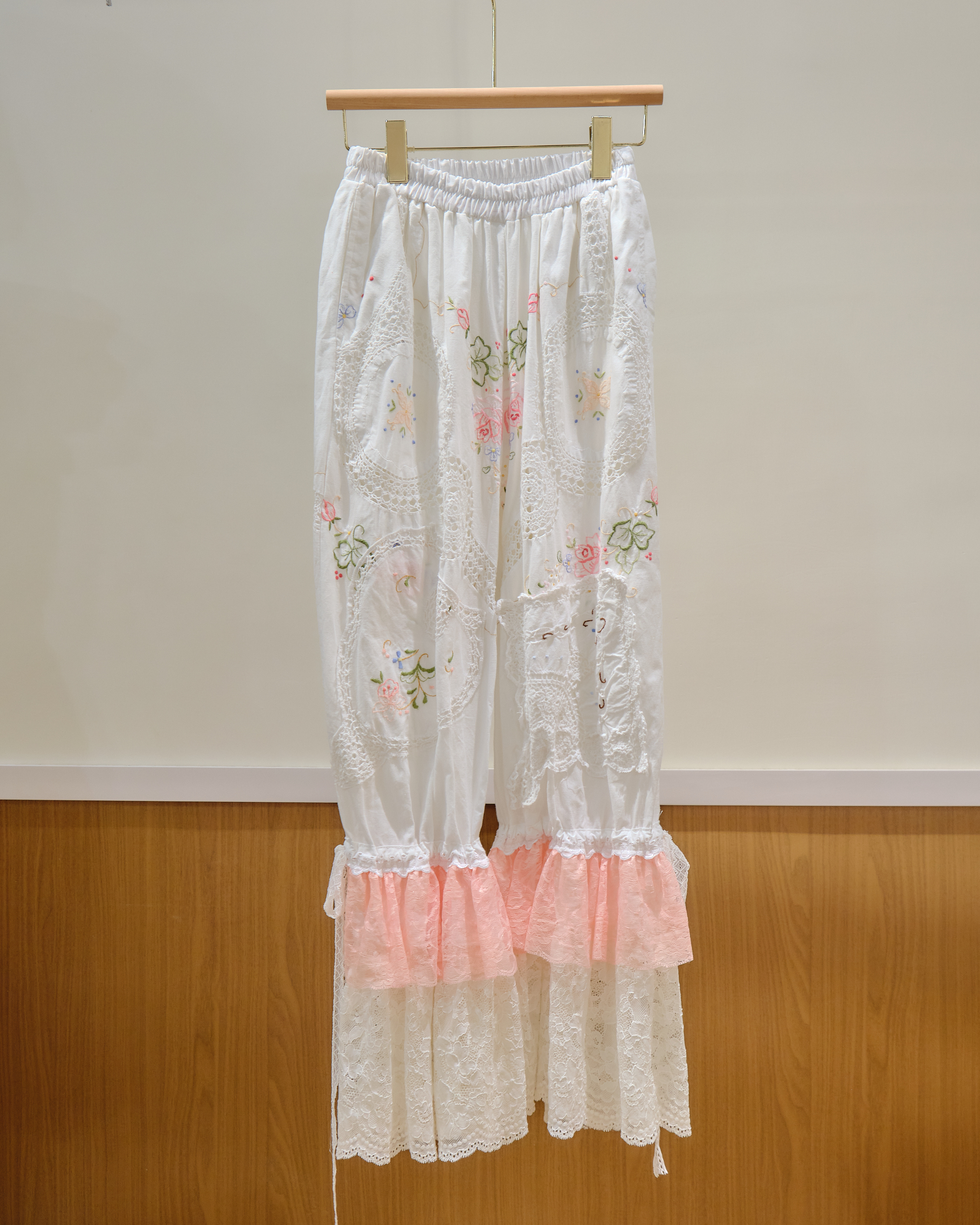 14008 Thai Embroidered Garden Trousers