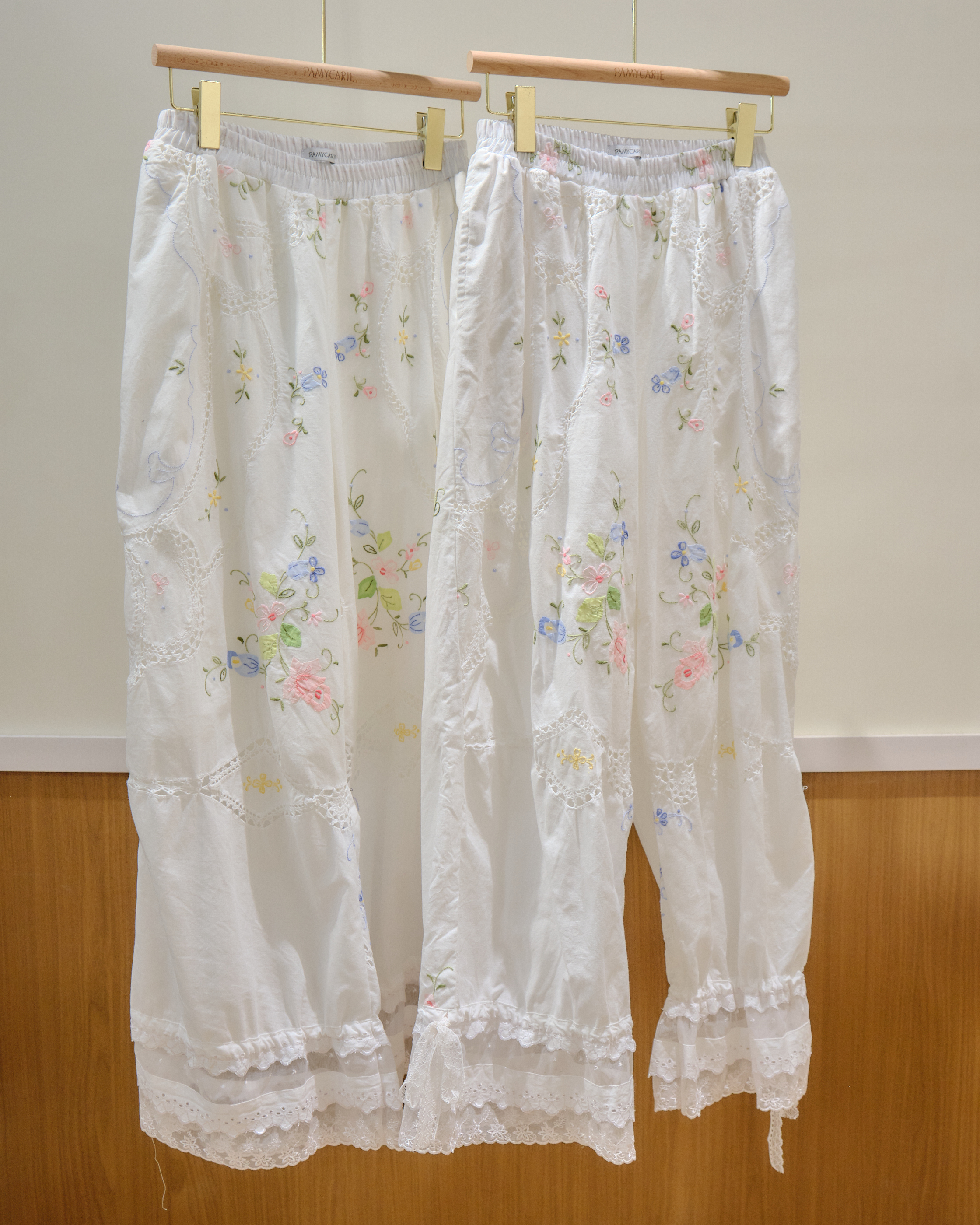 14009 Thai Embroidered Garden Trousers