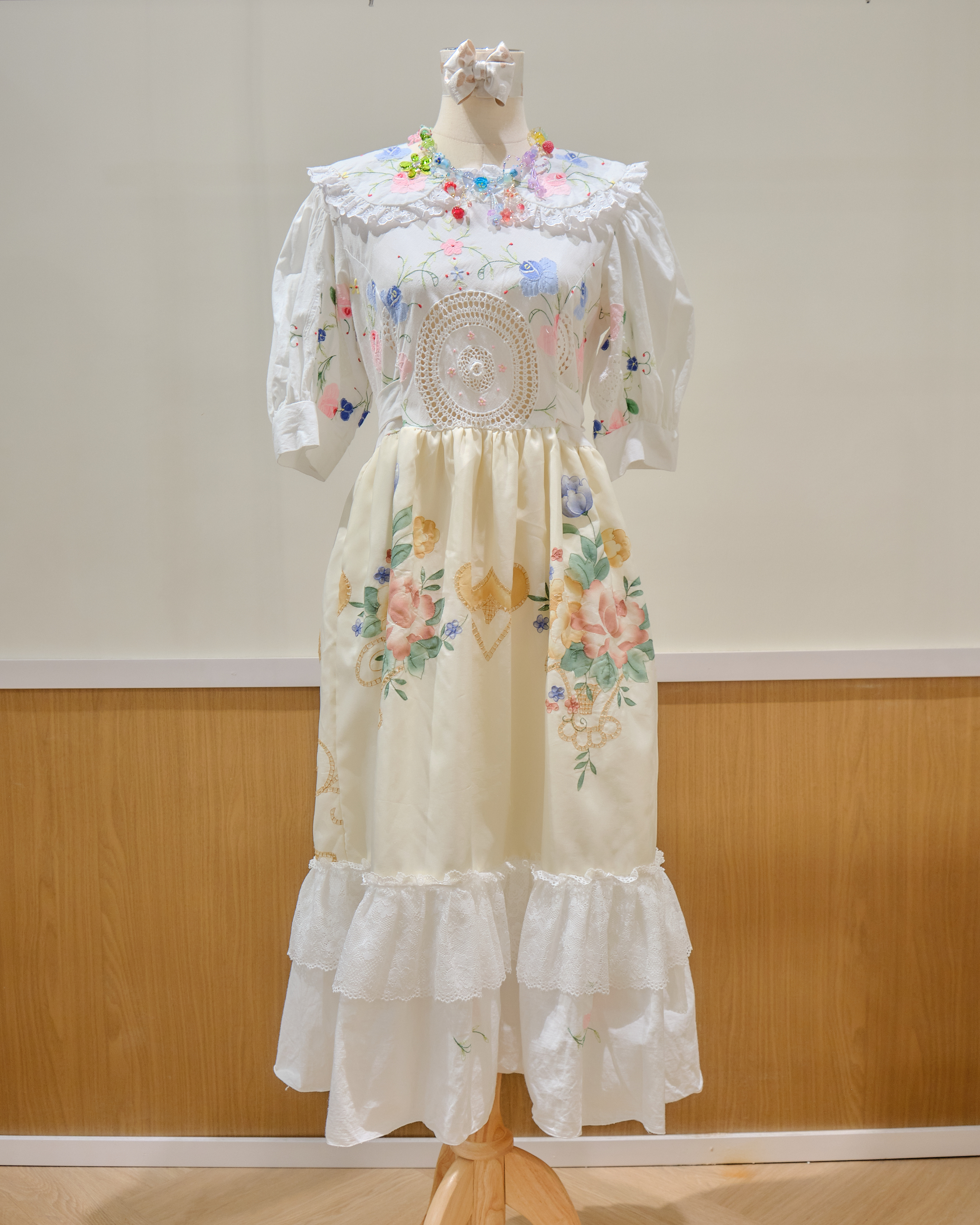 14003 Thai Embroidered Garden Dress