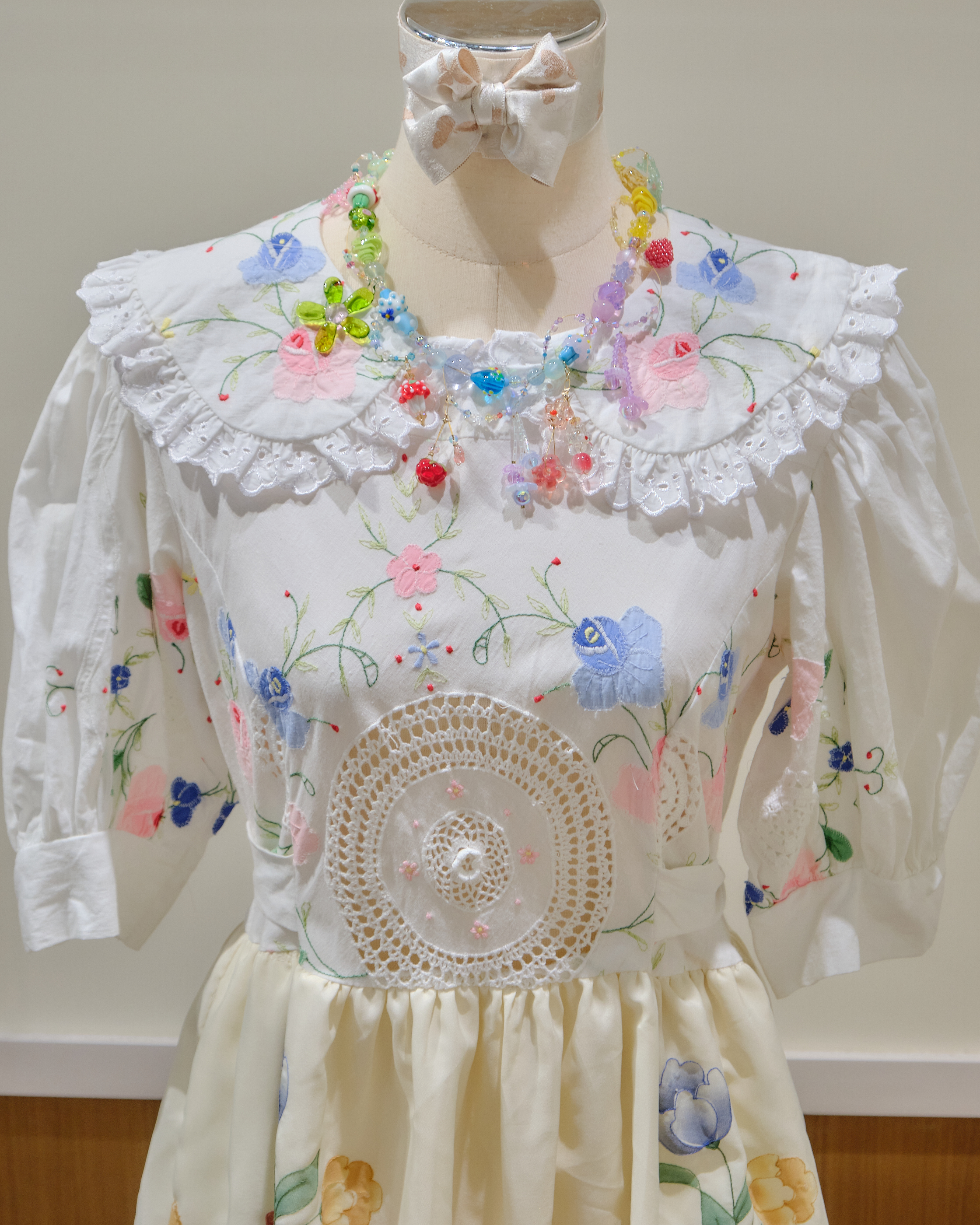 14003 Thai Embroidered Garden Dress