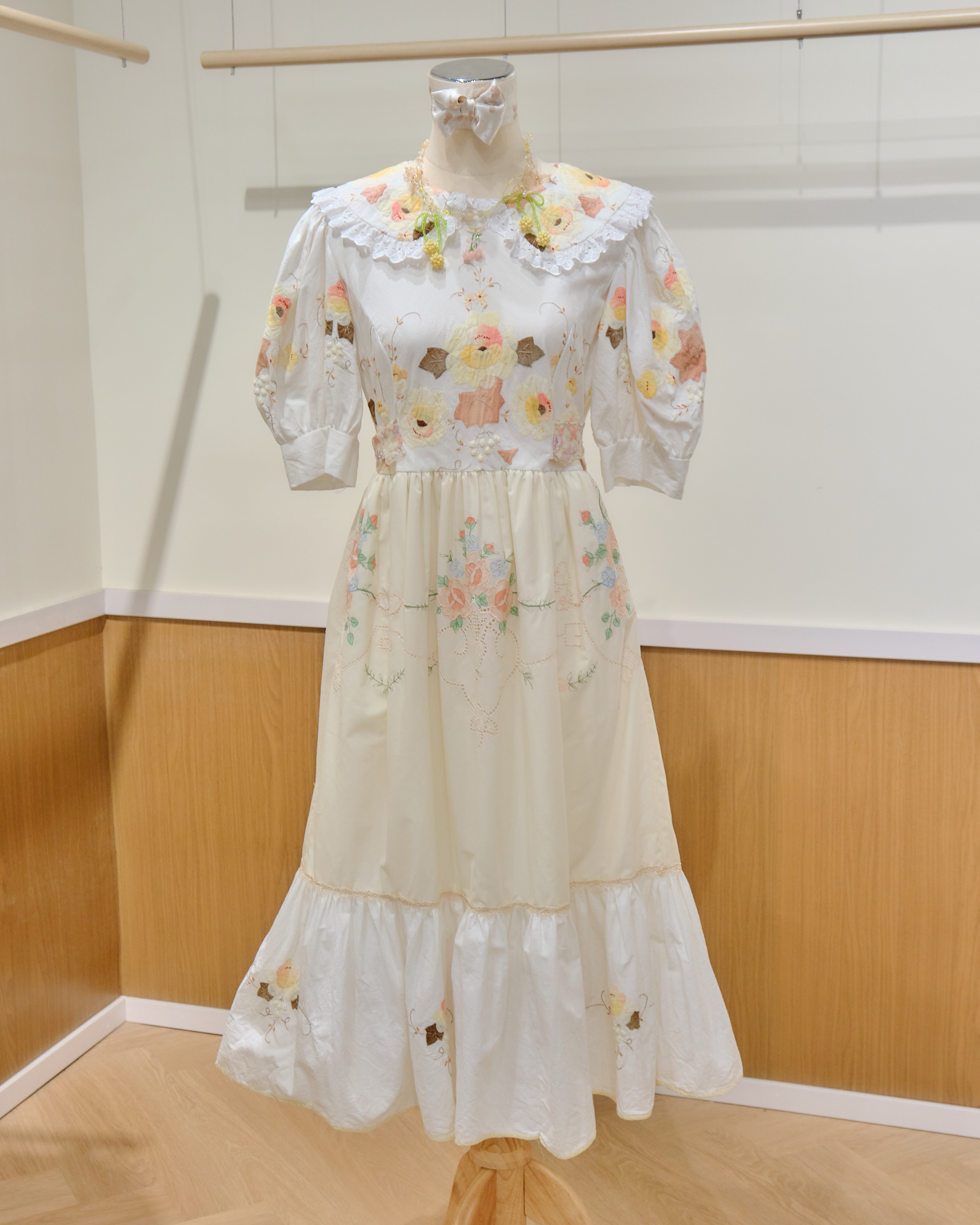 14002 Thai Embroidered Garden Dress