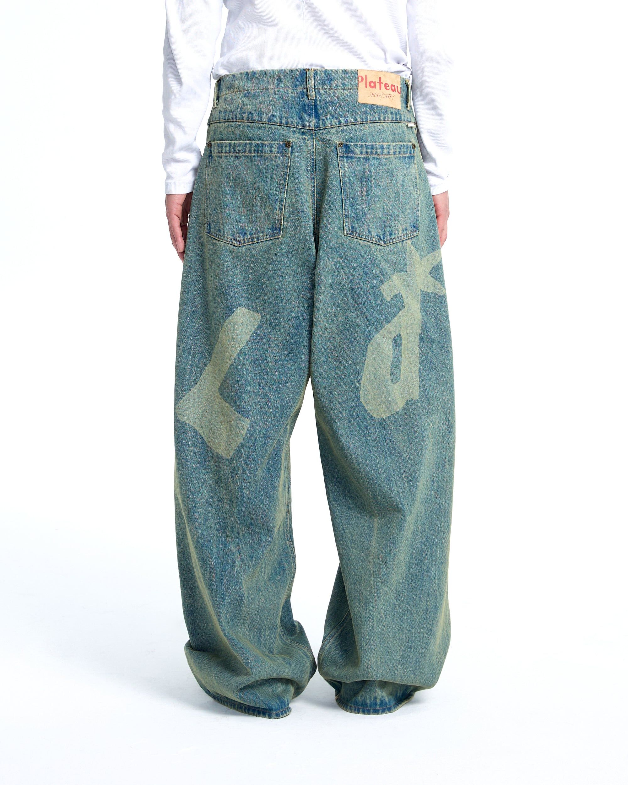 PLATEAU STUDIO｜P denim (Washed blue)